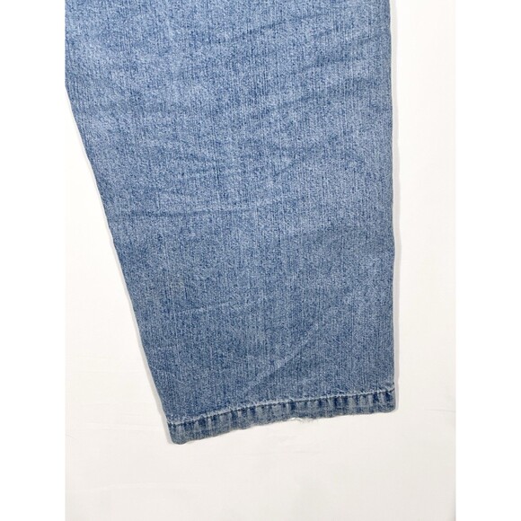 Levi Strauss Signature Carpenter Jeans Mens 38x32 Blue Denim Workwear Pants - Picture 13 of 16